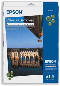Letër me ngjyrë Epson A4, Premium Semigloss, 20 copë