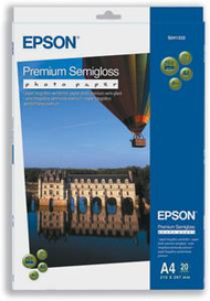 Letër me ngjyrë Epson A4, Premium Semigloss, 20 copë