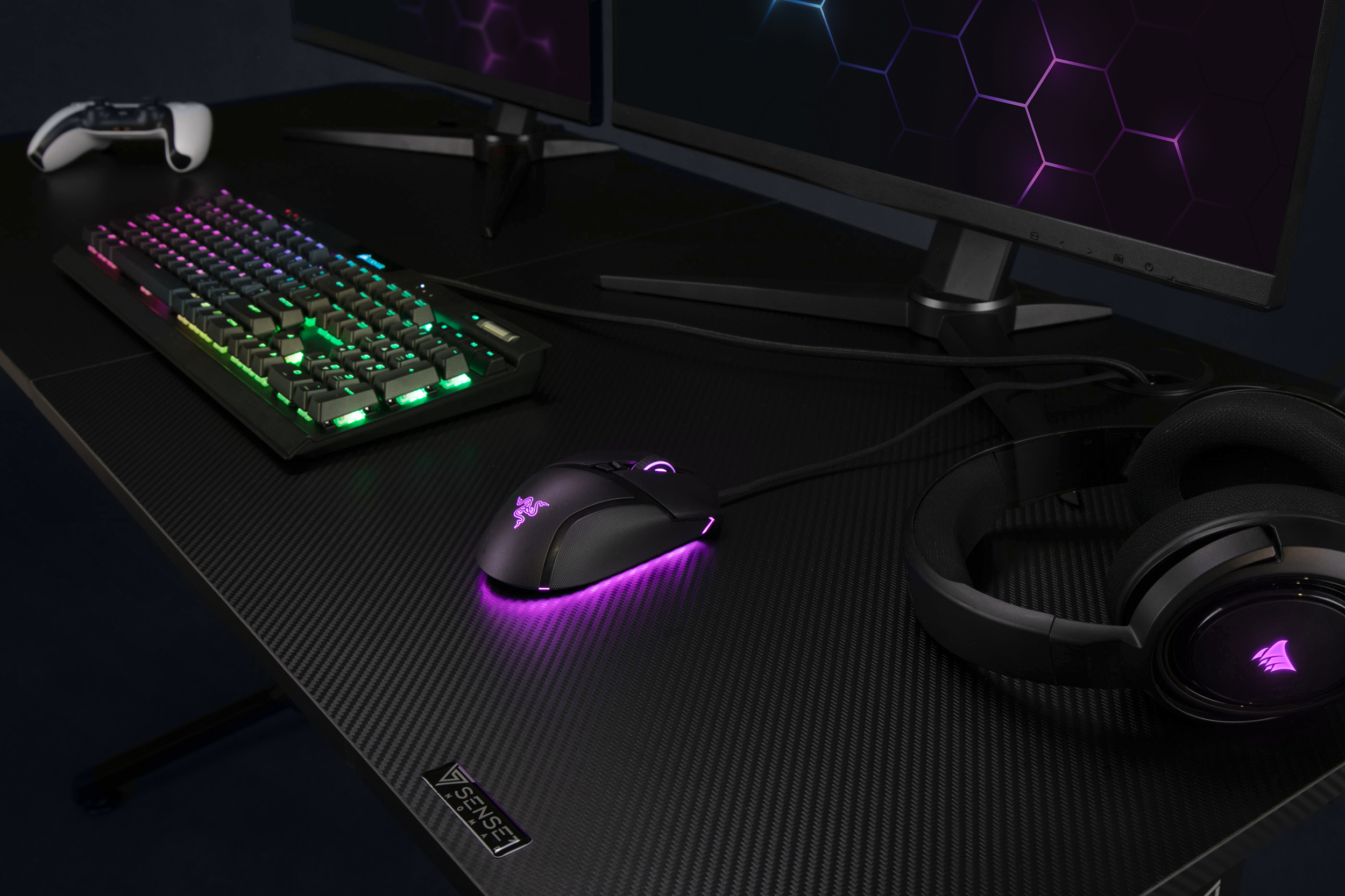 [OUTLET] Tavolinë SENSE7 Nomad Basic, 140cm x 60cm, e zezë