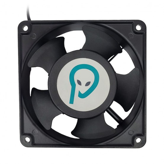 Ftohës rack Spacer SPFC-CW-03, 1U, ventilator 120mm, i zi