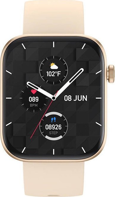 Ora inteligjente Colmi P71, ekran 1.9" IPS HD, IP68, rozë gold