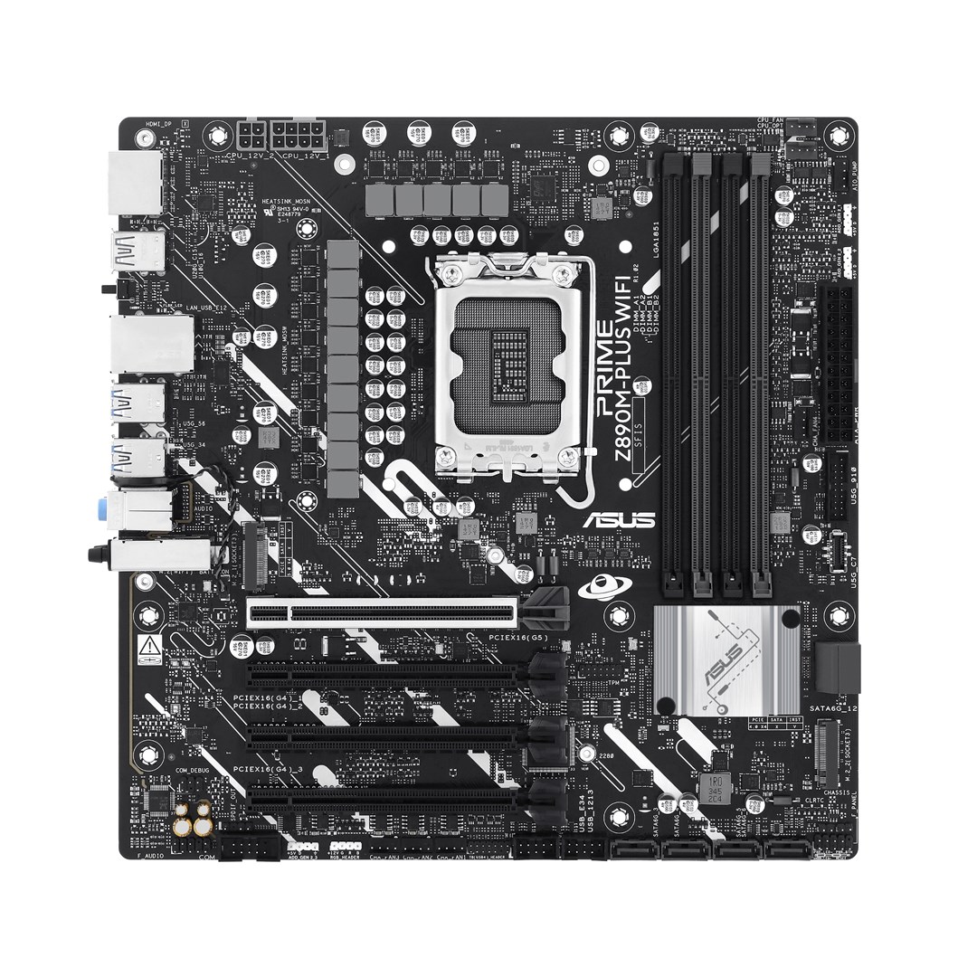 Pllakë amë ASUS PRIME Z890M-PLUS WIFI Intel Z890 LGA 1851 (Socket V1) micro ATX