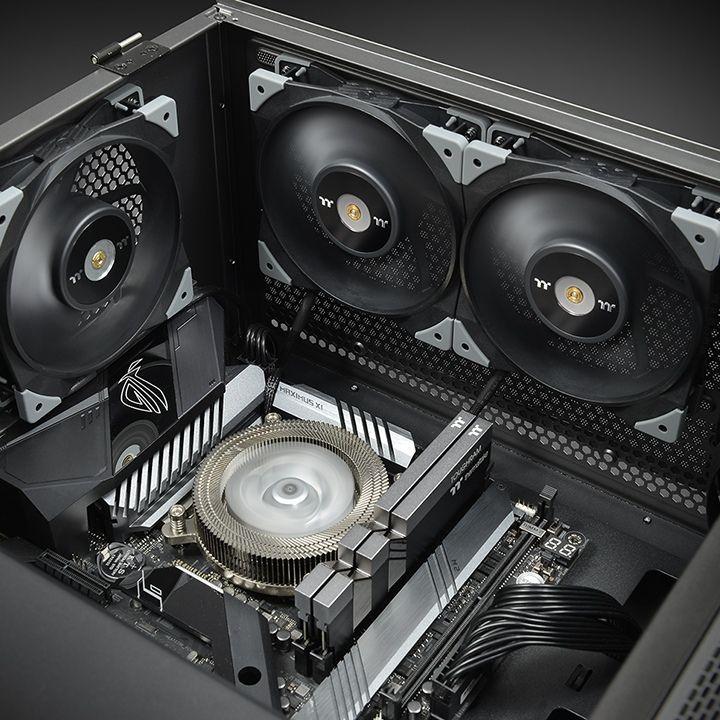 Ftohës Thermaltake Toughfan 12 (CL-F117-PL12BL-A), 120 mm