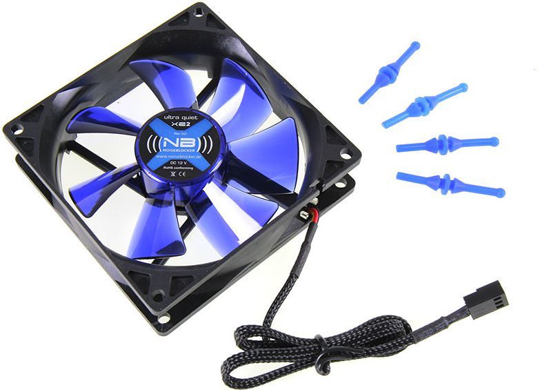 Ftohës Noiseblocker BlackSilent XE2, 92 mm