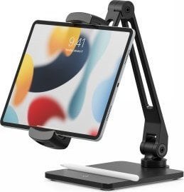 Stendë për iPad Twelve South HoverBar Duo, e rregullueshme, alumini, gri