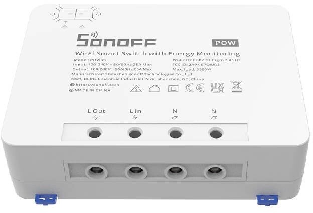 Ndërprerës Sonoff POWR3 High Power Smart