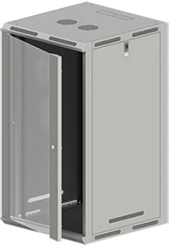 Kabinet rrjeti Q-Lantec SW-21U-600-600-N-DSJ-OP-RP-B-S, 19", 21U, i zi