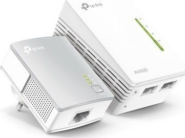 Adapter powerline TP-Link AV600, 600Mbps, Wi-Fi, i bardhë