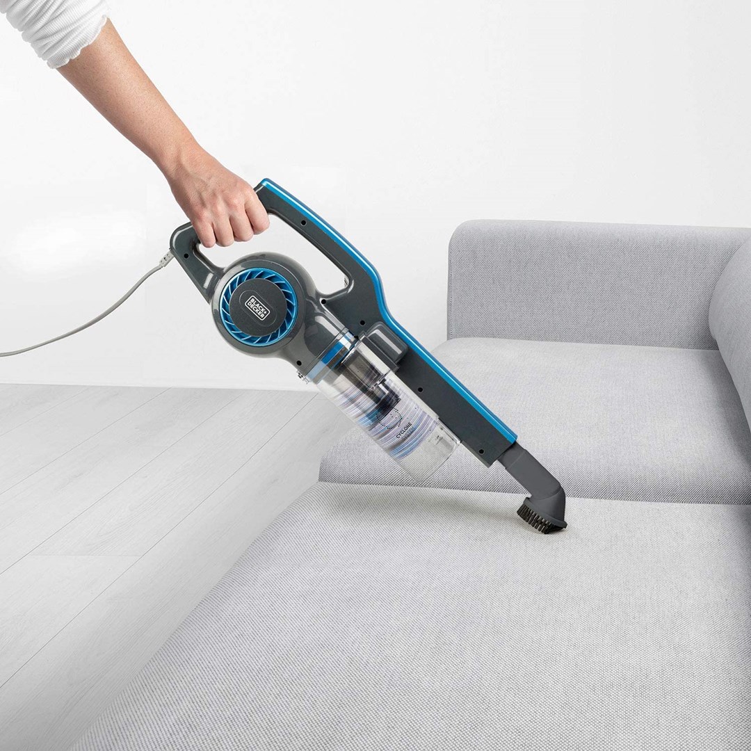 Fshesë elektrike vertikale Black&Decker BXVMS600E, 600W, pa qese, gri
