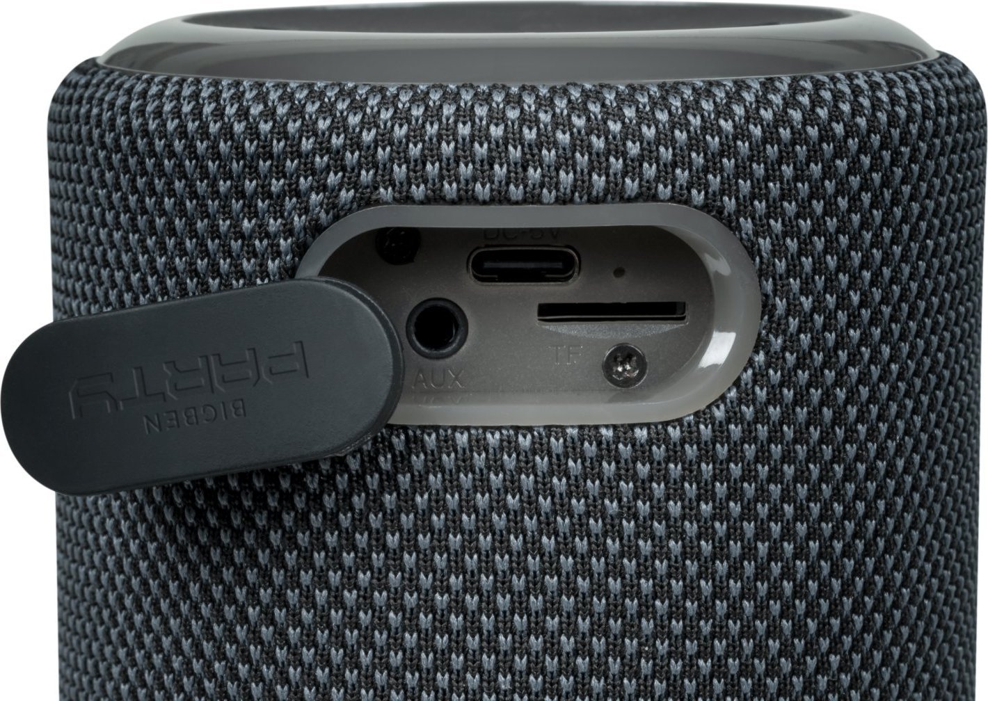 Këllëf zëri BigBen PARTY, portativ, Bluetooth, 15W, i zi