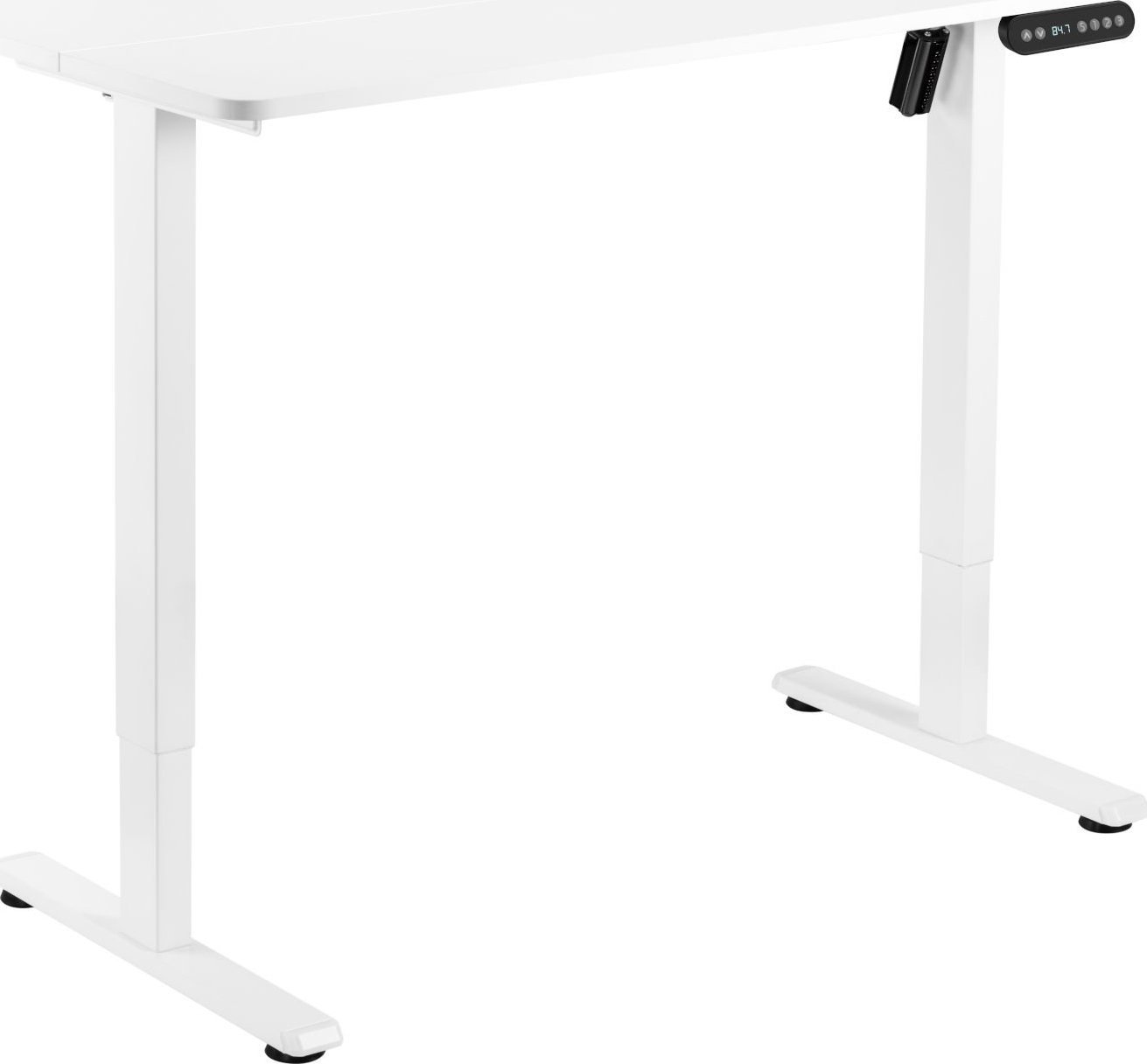 Tavolinë elektrike Mozos ED PRO WH, 120x60 cm, lartësi e rregullueshme, e bardhë