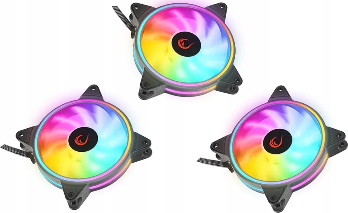 Систем за ладење процесор Rampage Coolwind F3, 3x120mm, ARGB, со контролер