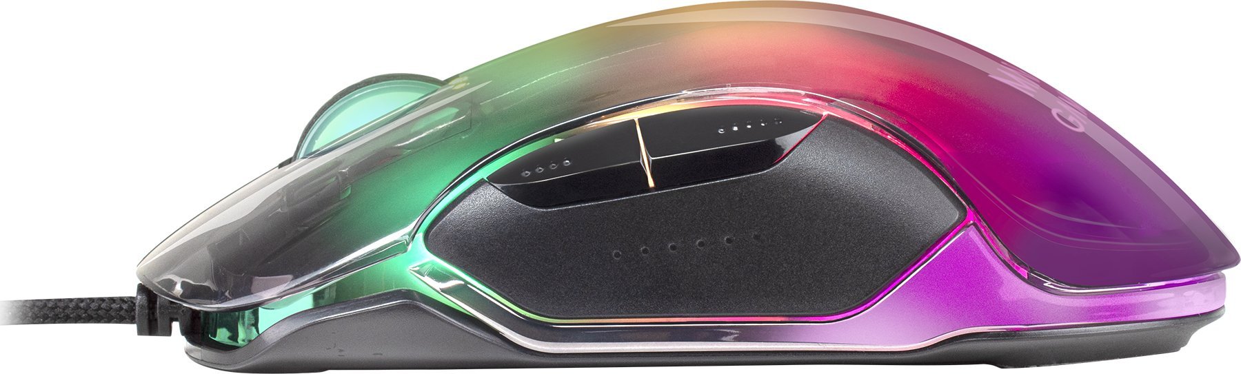Maus gaming Mars Gaming MMGLOW, 12800 DPI, USB, i zi