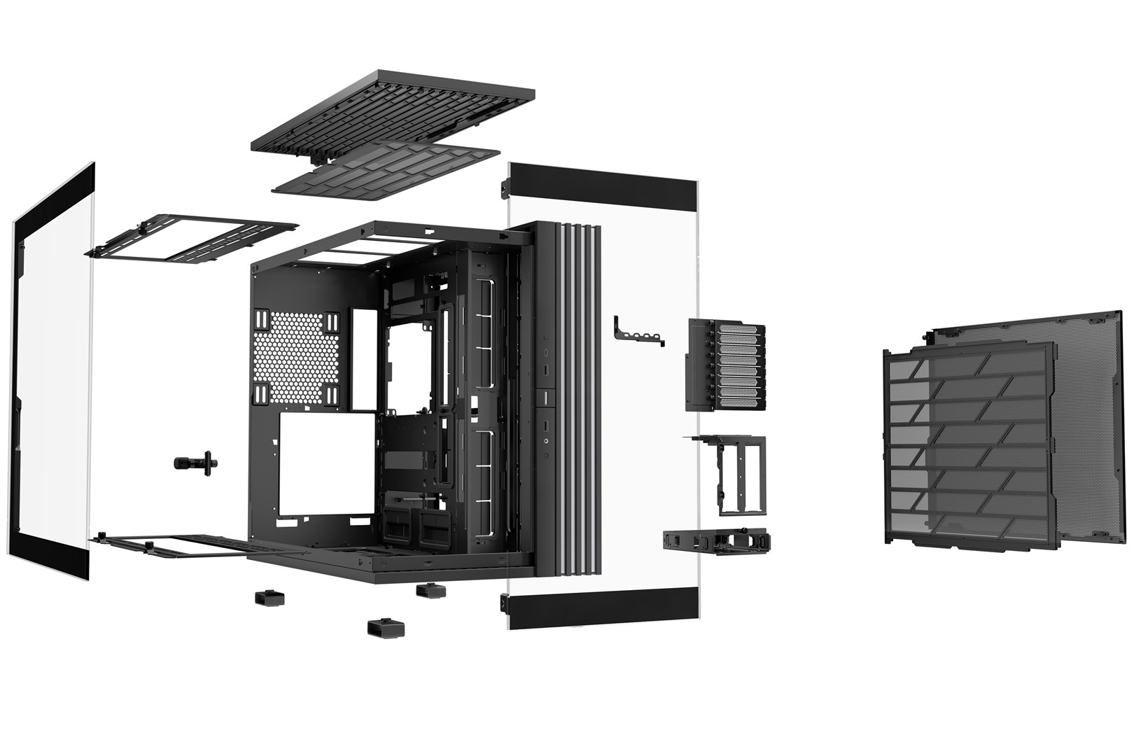 Kornizë PC be quiet Light Base 900 DX, E-ATX, ARGB, e zezë