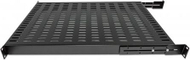 Rafte fikse rack Intellinet 19" 1U, thellësi 600mm, kapacitet 100kg, i zi