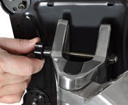 Mbajtëse muri për TV Ergotron 45-296-026, 30"-55", 18-40 lbs, i zi