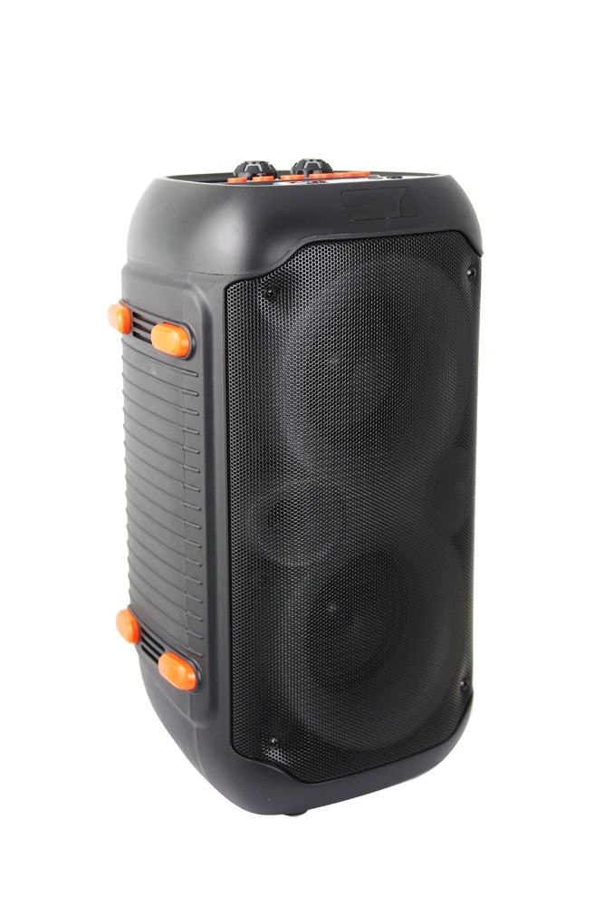 Set altoparlant dhe mikrofon Esperanza EP156, Bluetooth, FM, LED RGB, 20W, të zi