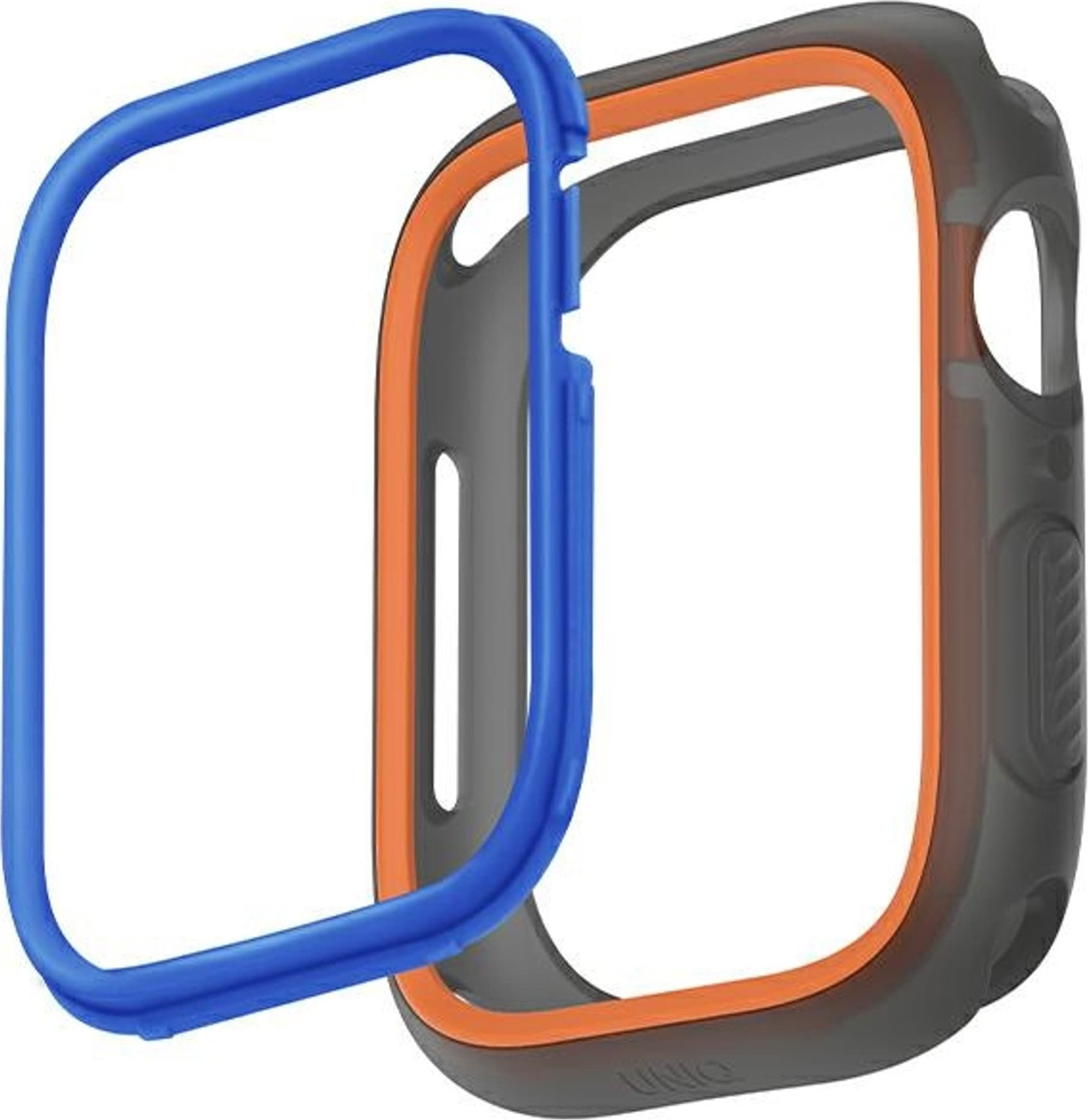 Mbështjellës Uniq Moduo për Apple Watch 44/45mm, seri 4 5 6 7 SE 8, portokalli blu
