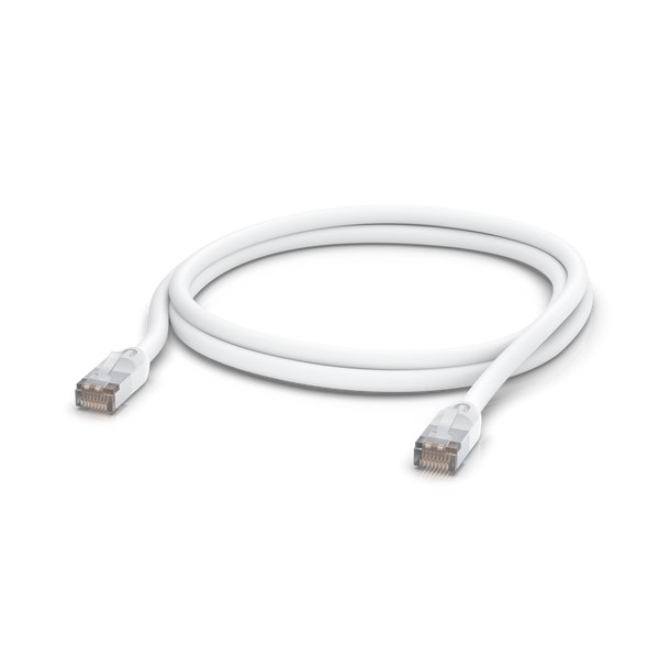 Kabllo rrjeti Ubiquiti UACC-CABLE-PATCH-OUTDOOR-2M-W, Cat5e, 2m, e bardhë