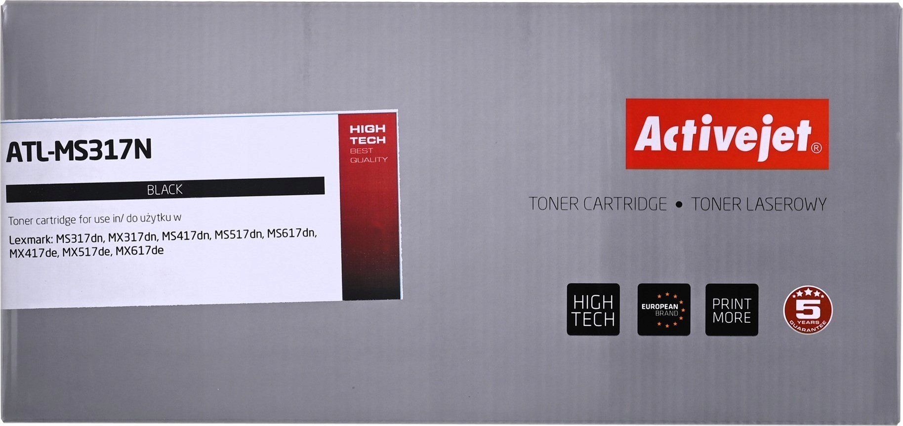 Toneri Activejet ATL-MS317N, zëvendësim për Lexmark 51B2000, i zi
