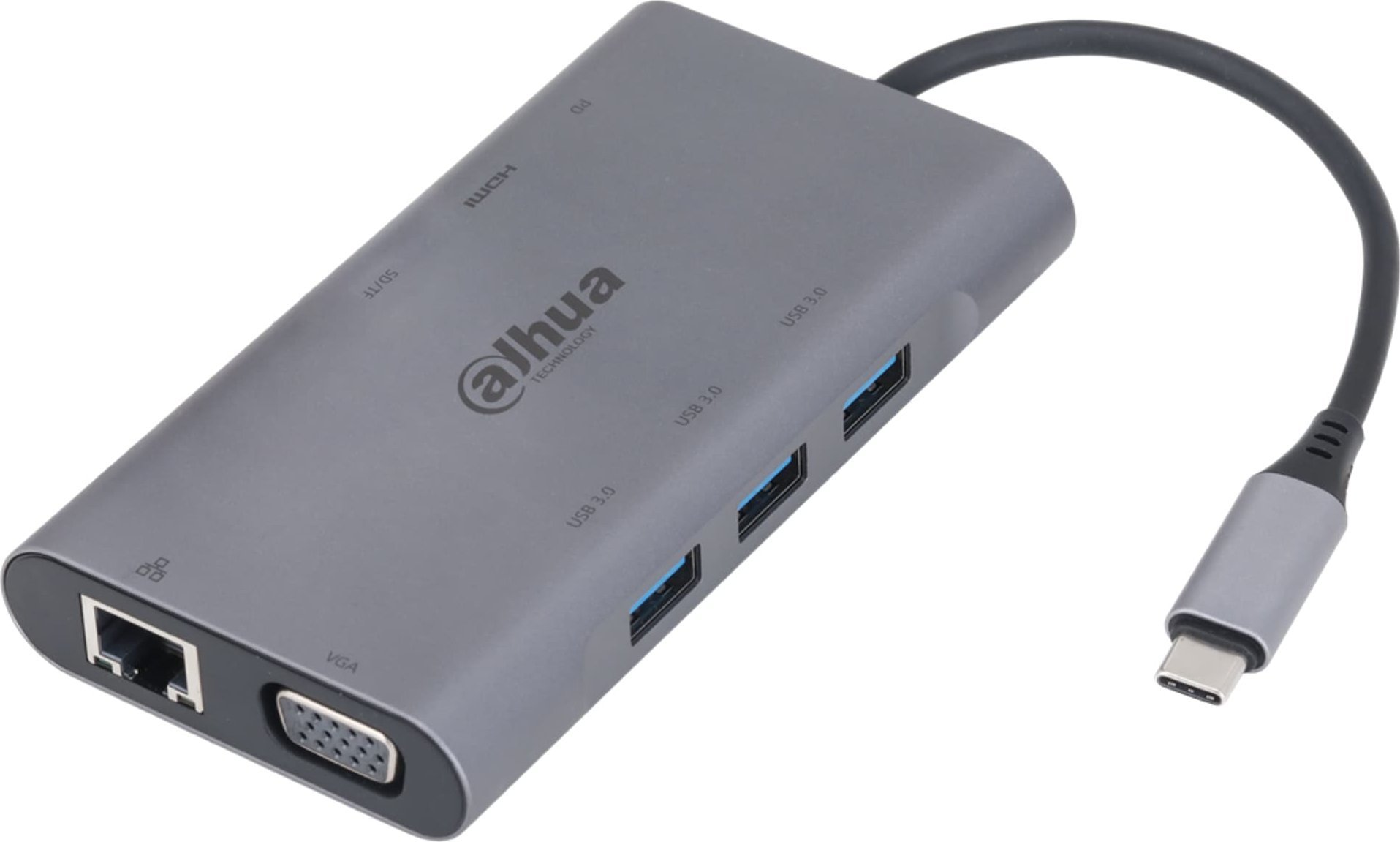 Stacion dokimi USB Dahua TC39, shumëporta, gri