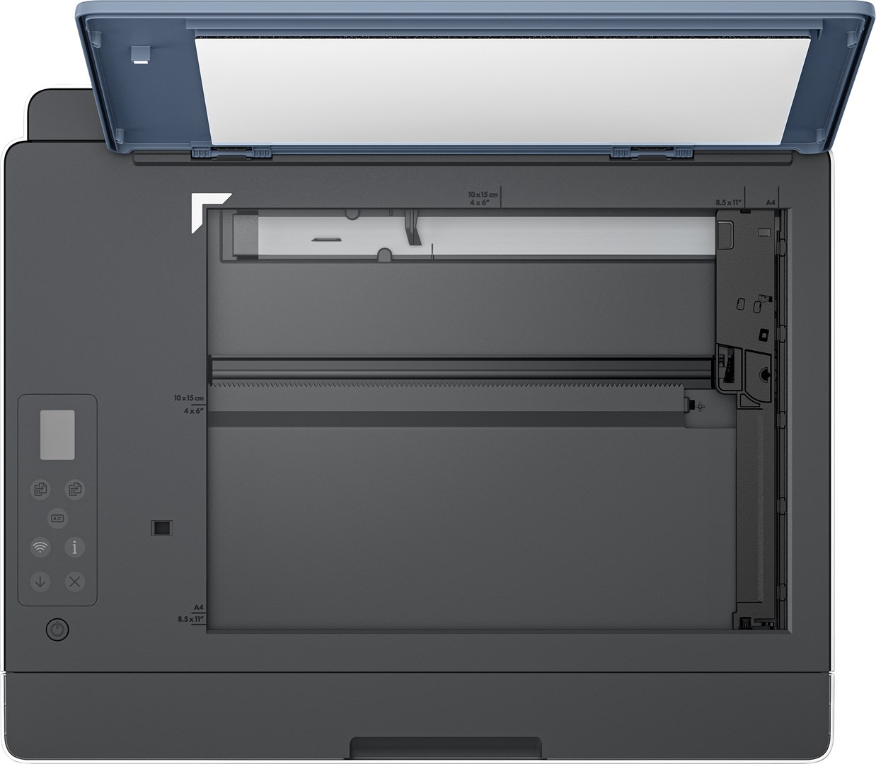 Printer multifunksional HP Smart Tank 585, Inkjet termal, i kaltër