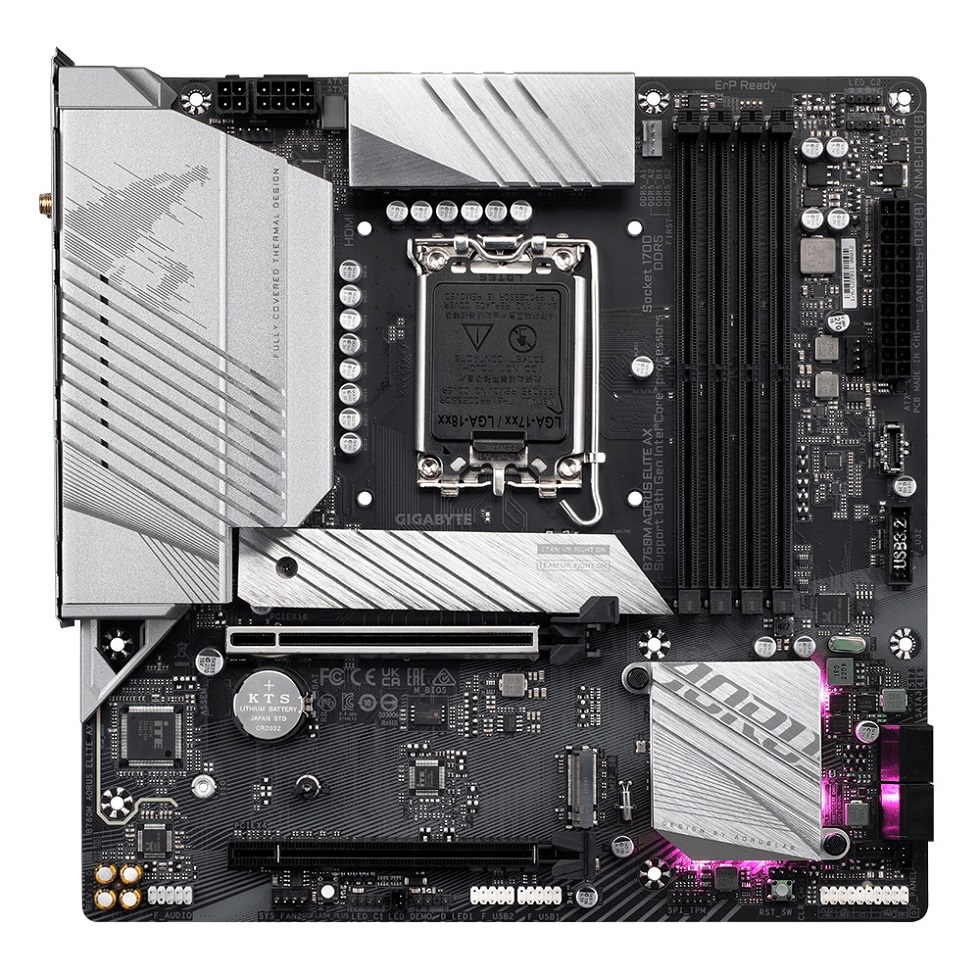 Pllakë amë GIGABYTE B760M AORUS ELITE AX