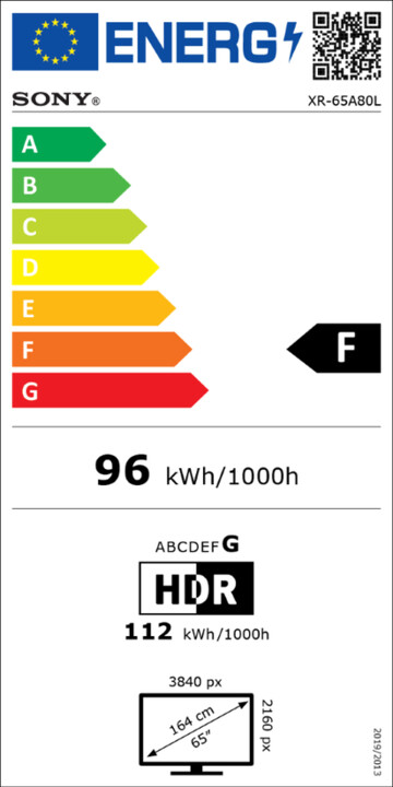 Televizor Sony Bravia XR-65A80L, 65" (165cm), i zi