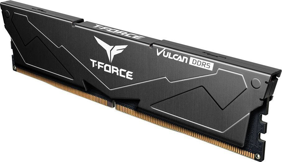 Memorie TeamGroup T-Force Vulcan, DDR5, 16 GB, 6000 MHz, CL30, FLBD516G6000HC3001