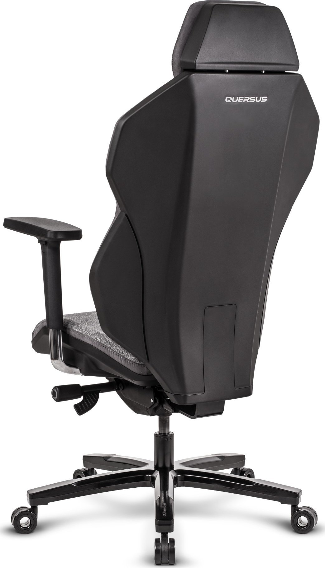 Karrige gaming QUERSUS ICOS 1.1, mekanizëm synkron, bazë alumini, gri