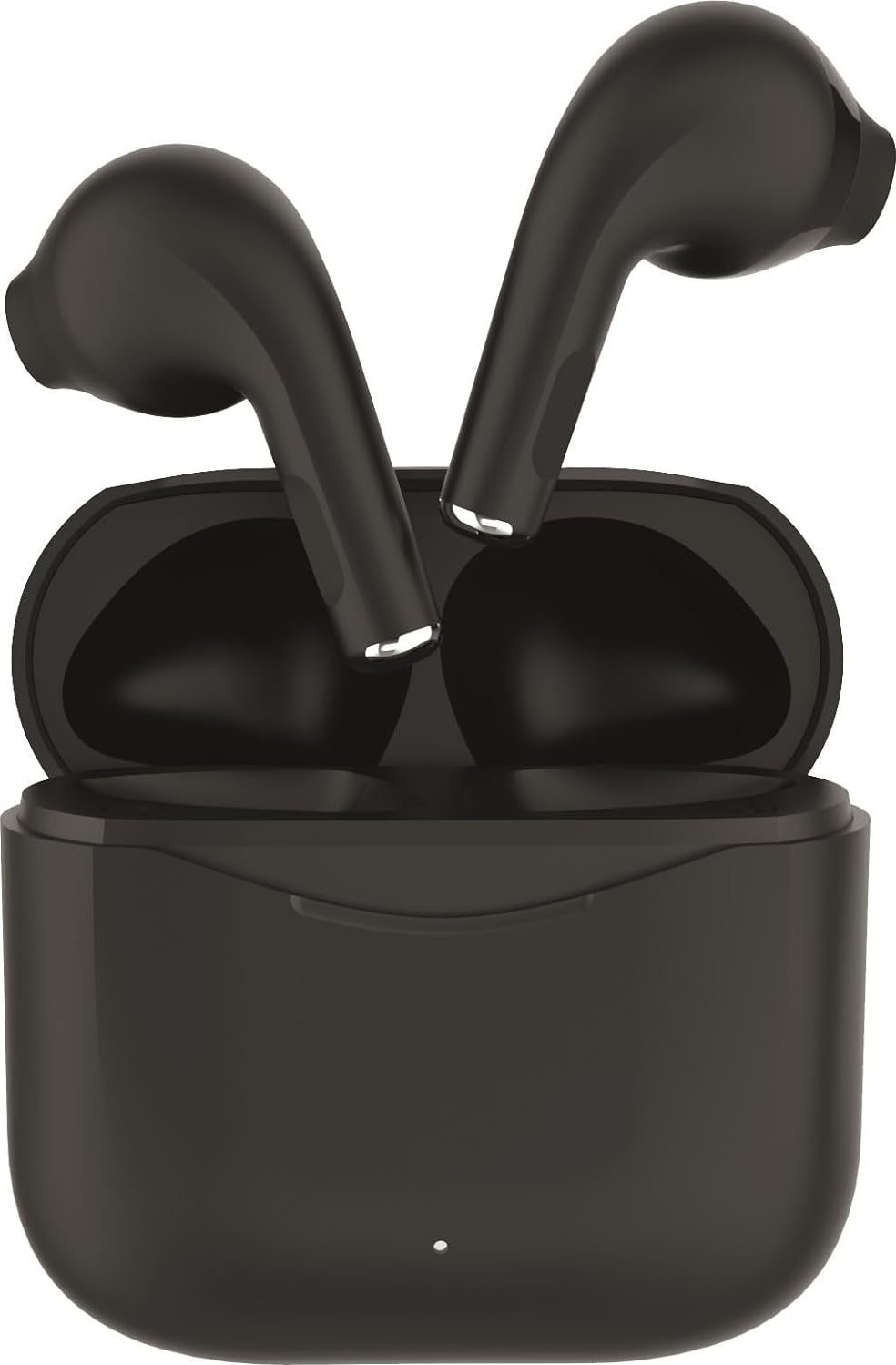 Kufje Bluetooth 2GO TWS 350, true wireless, me etui karikimi, të zeza