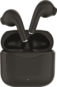 Kufje Bluetooth 2GO TWS 350, true wireless, me etui karikimi, të zeza