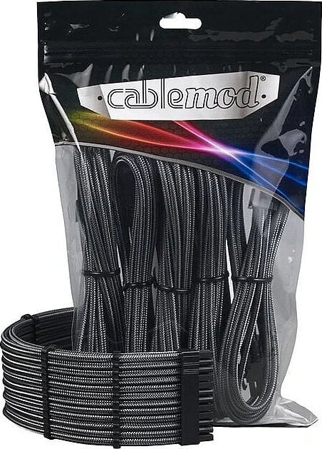Set zgjatues kabllosh CableMod Pro ModMesh 12VHPWR, për RTX 40 Series, deri 600W, gri Carbon