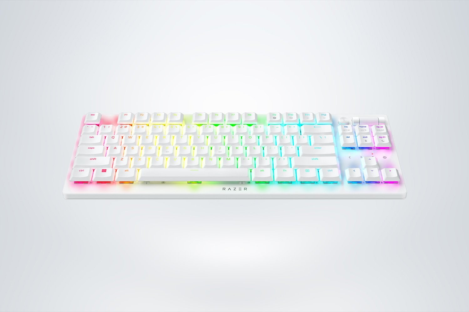 Tastierë lojërash Razer Deathstalker V2 Pro, Red Switch, e bardhë
