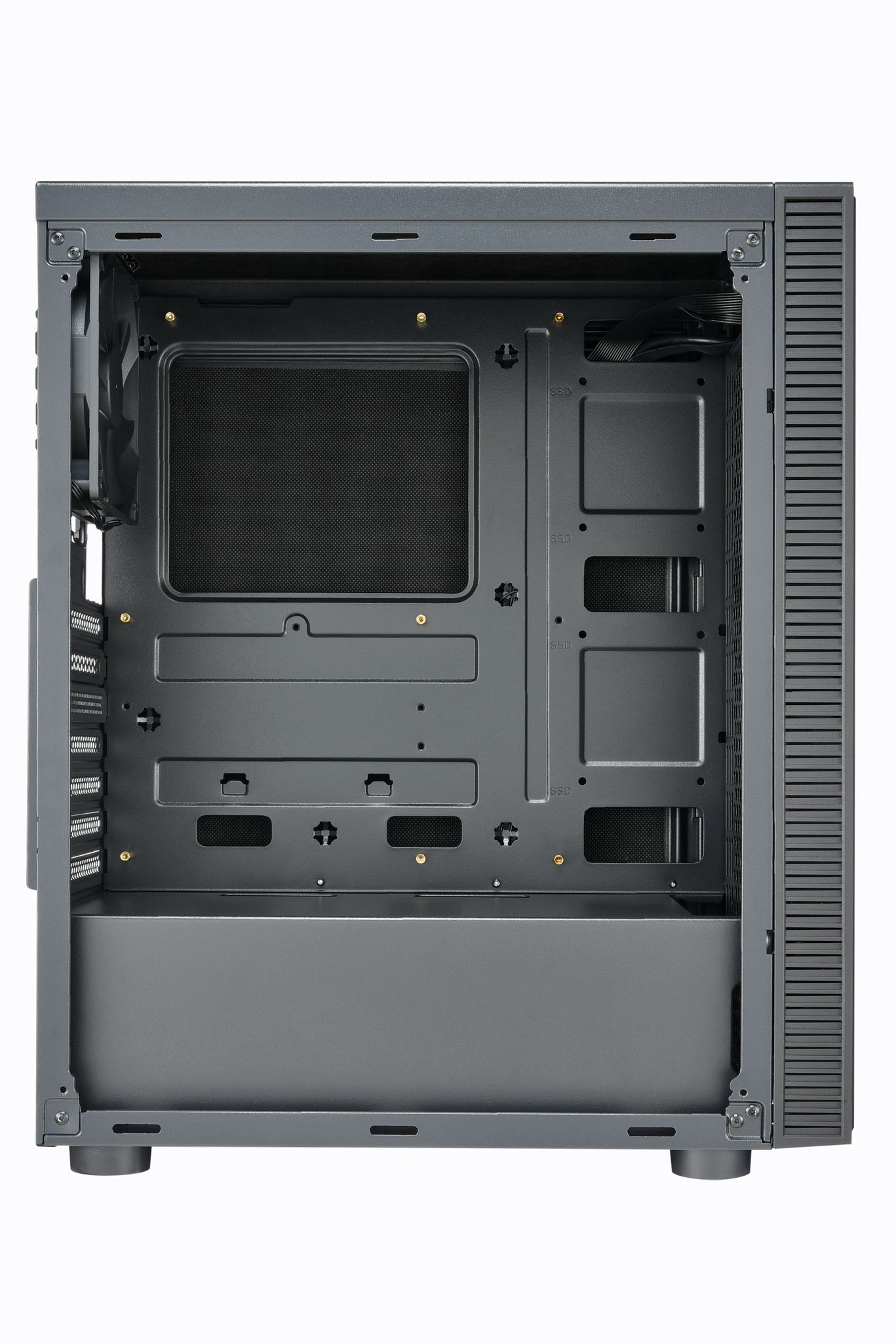 Kasë FSP CMT223S Silent, Mid Tower, e zezë