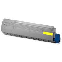 Toner OKI C831/841, i verdhë
