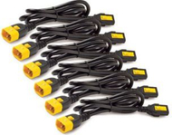 Set kabllo rryme APC, C13 në C14, 1.2m, të zeza