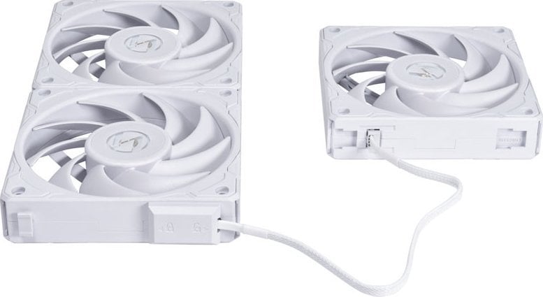 Ventilator kase Lian Li Uni Fan P28, 120mm, set 3 copë, i bardhë