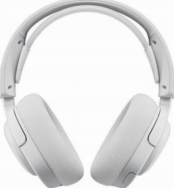 Kufje gaming SteelSeries Arctis Nova 5 Wireless, pa tela, 60 orë bateri, të bardha