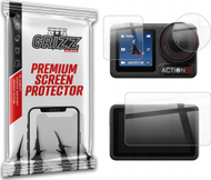 Mbrojtëse ekrani GrizzGlass CeramicFilm për DJI Osmo Action 5 Pro, film keramik, transparencë e lartë