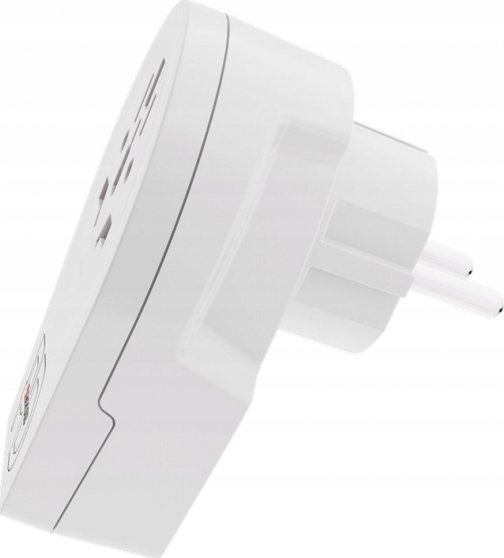 Përshtatës udhëtimi Skross World to EU USB C20PD, prizë universale në EU, USB C PD, i bardhë