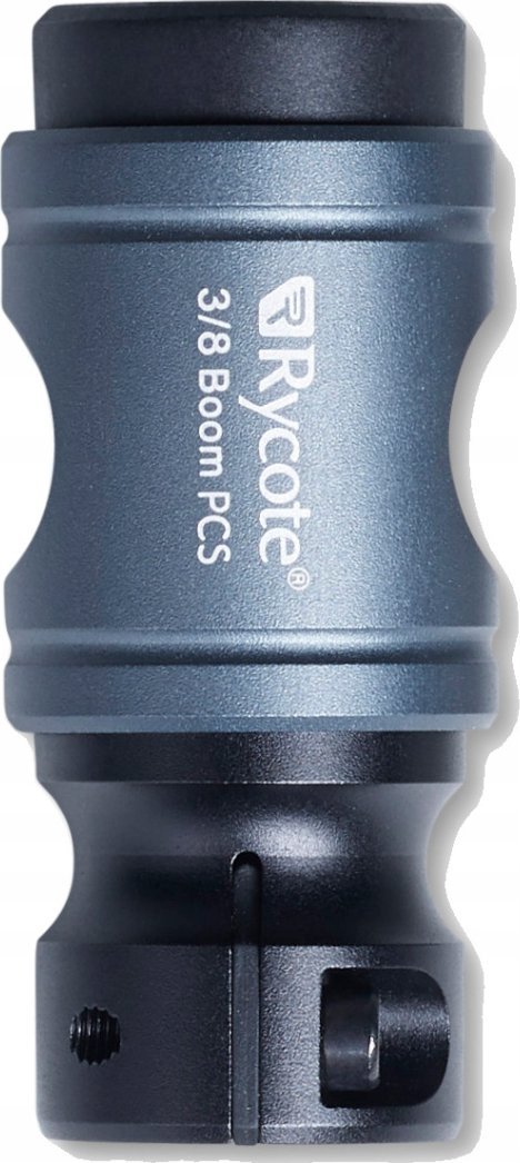 Lidhës boom Rycote PCS, majë 3/8", i zi
