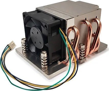 Ftohës CPU Dynatron J10 për AMD Socket SP5, deri 300W TDP, bakër, i argjendtë