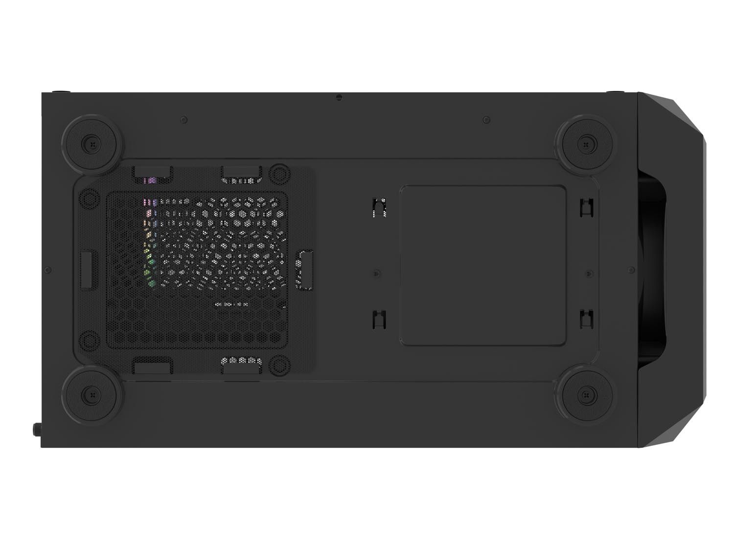 Kasë për PC Genesis Fury SHOBO, e zezë