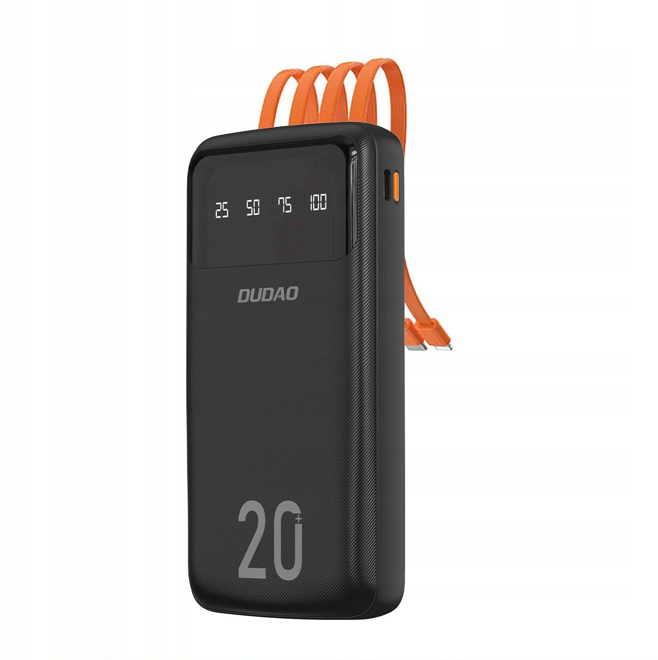 Пренослив полнач Dudao K6Pro+, 20000mAh, 10W, црн