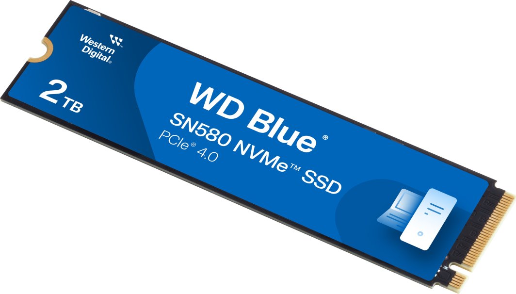 Disk SSD WD SN580, 2TB, M.2 2280 PCI-E x4 Gen4 NVMe