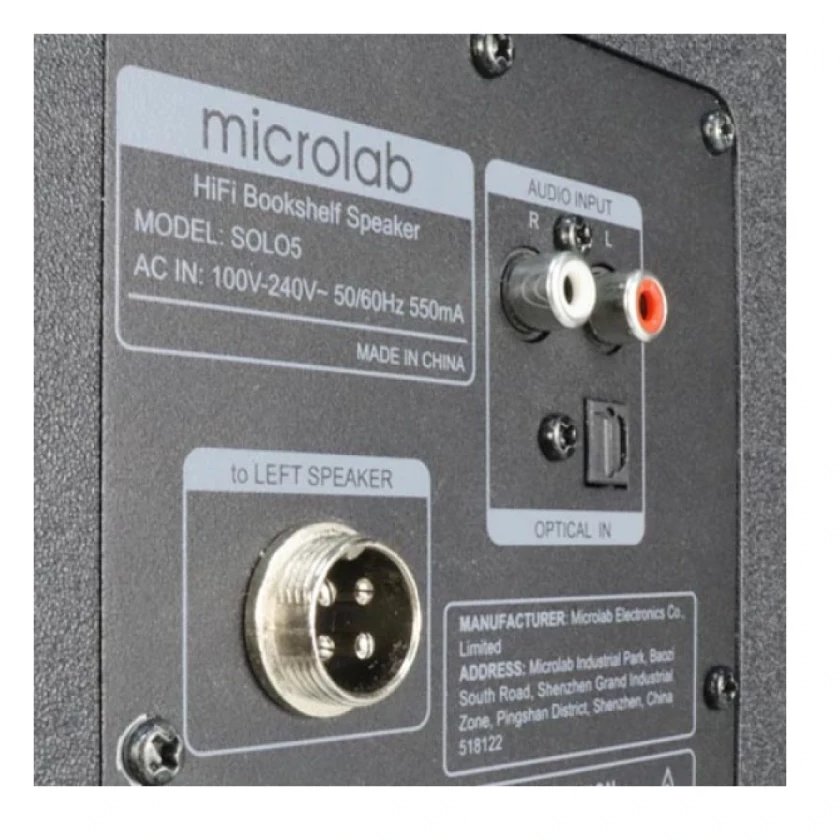 Altoparlantë Microlab SOLO 5, Bluetooth, për PC, të zinj