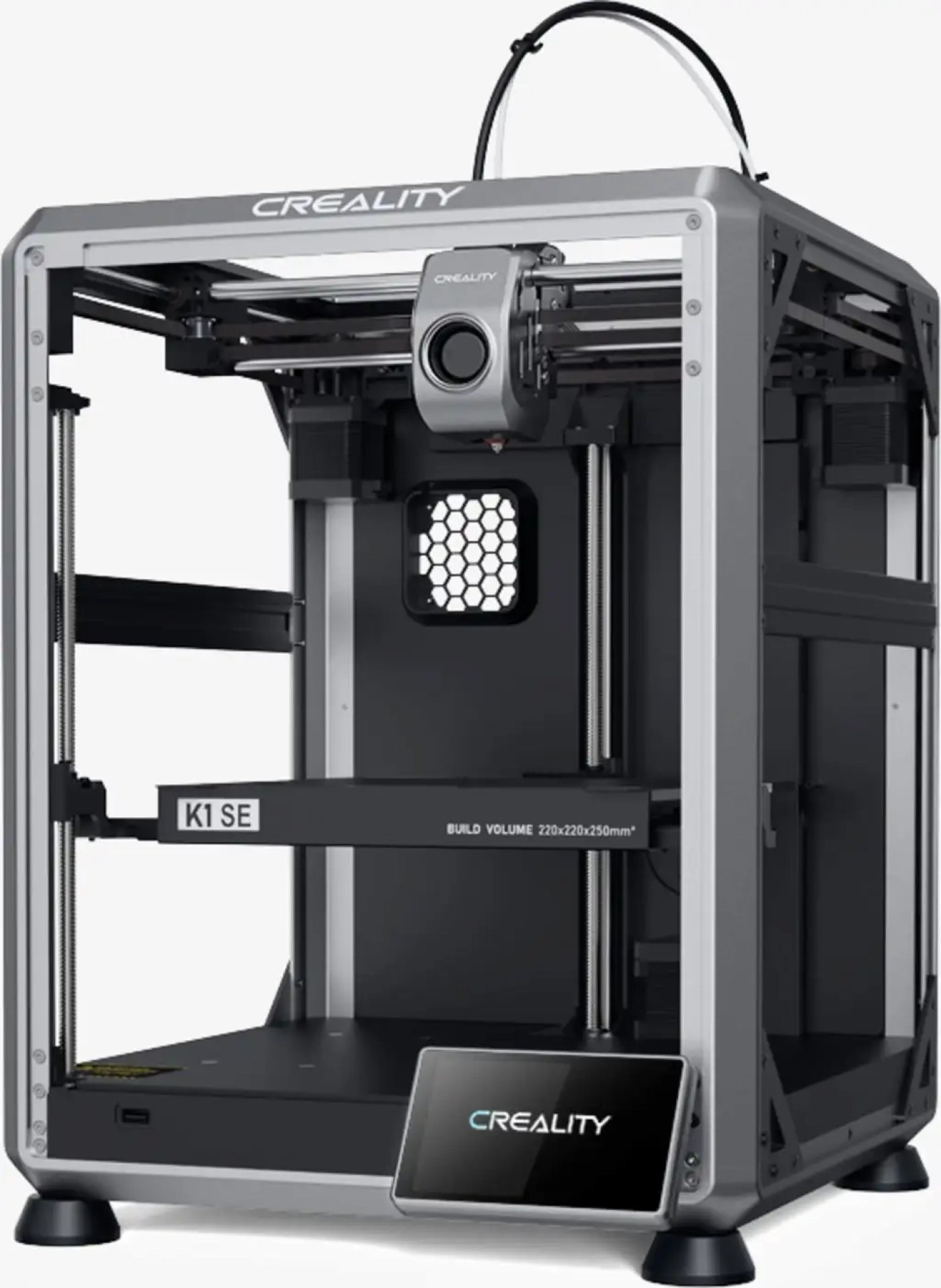 3D печатач Creality K1 SE, FDM, 220 x 220 x 250 mm, црна