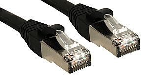 Kabllo rrjeti Lindy Patchcord S/FTP, 2 x RJ-45, 3m, e zezë