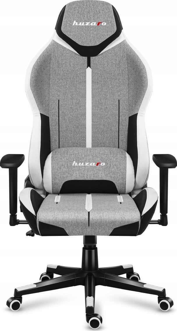 Karrige gaming Huzaro Force 7.9 Gray Mesh, ergonomike, deri 150 kg, gri